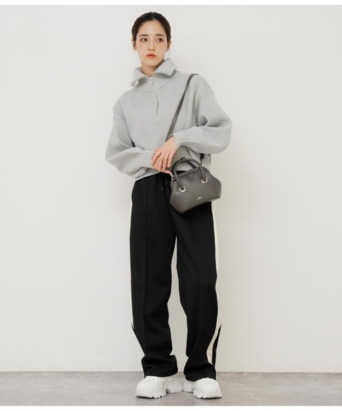 ANAP（アナップ）の「2WAYミニボストンバッグ（ショルダーバッグ・レディース・キャメル/ライトピンク/ダークグレー・FREE）」の10枚目の写真