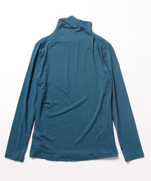 Mayree(メイリー)の「セミハイネック長袖WARM(BEY)(Tシャツ/カットソー・レディース・モカ/ブルー/ホワイト/アイボリー/ブラック/ベージュ/チャコールグレー・MEDIUM/LARGE/X-LARGE)」の9枚目の写真