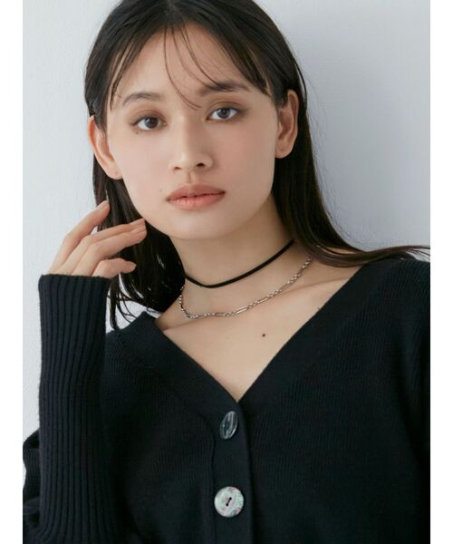 MURUA(ムルーア)の「コードチェーンネックレス(ネックレス・レディース・ゴールド/シルバー・FREE)」の3枚目の写真