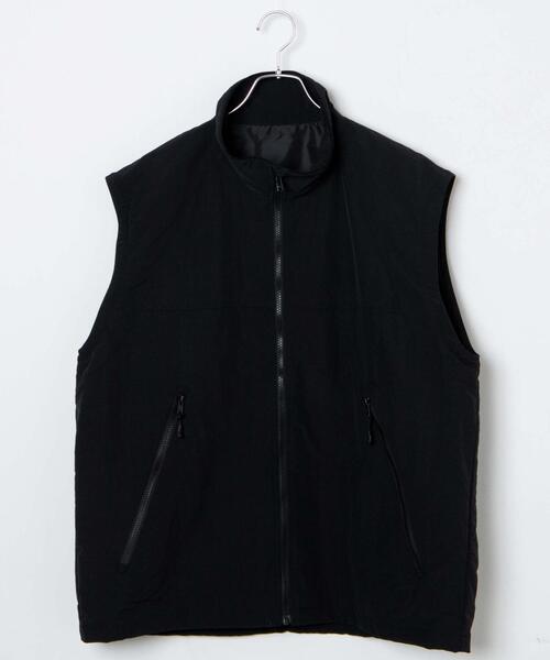 Manhattan Records（マンハッタン レコーズ）の「WEGO/【Manhattan Records】NYLON 2WAY JACKET（ブルゾン・メンズ・ブラック・MEDIUM/LARGE）」の9枚目の写真