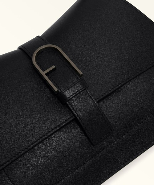 FURLA(フルラ)の「フルラ フロー (Furla Flow) トップハンドルバッグ M(ハンドバッグ・レディース・グレイッシュベージュ/ブラック/オリーブ・ONE SIZE)」の7枚目の写真