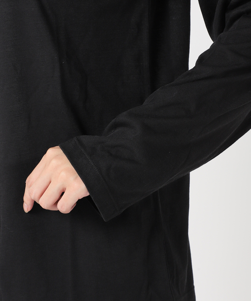 JOURNAL STANDARD relume（ジャーナルスタンダード　レリューム）の「《追加2》シアークルーネックロングTEE（Tシャツ/カットソー・レディース・ホワイト/ブラック/バーガンディー/ライトグレー・FREE）」の15枚目の写真