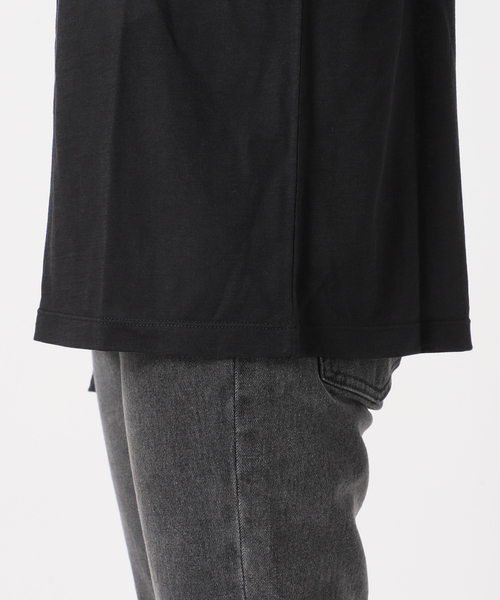 JOURNAL STANDARD relume（ジャーナルスタンダード　レリューム）の「《追加2》シアークルーネックロングTEE（Tシャツ/カットソー・レディース・ホワイト/ブラック/バーガンディー/ライトグレー・FREE）」の16枚目の写真