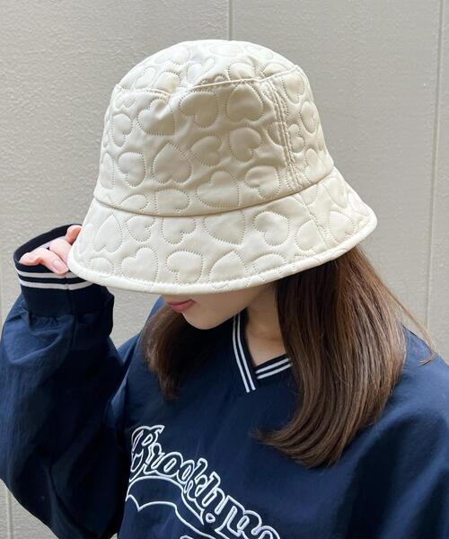 PHILLY（フィリー）の「【PHILLY】ハートキルティングハット（ハット・レディース・アイボリー/ブラック・FREE）」の21枚目の写真