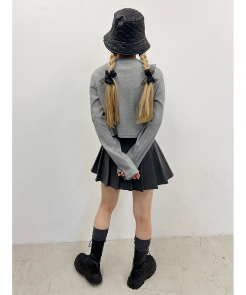 PHILLY（フィリー）の「【PHILLY】ハートキルティングハット（ハット・レディース・アイボリー/ブラック・FREE）」の12枚目の写真