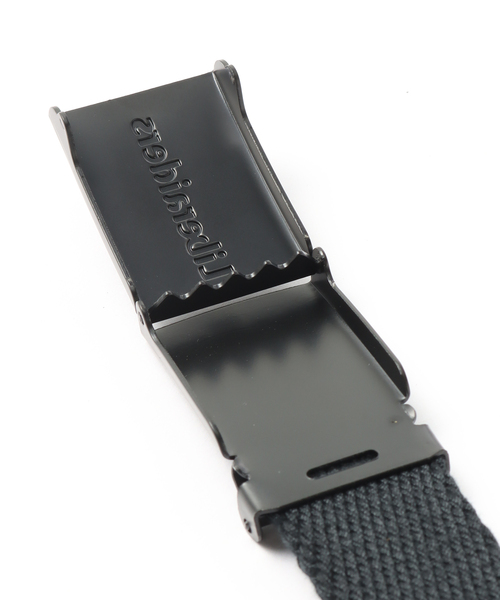 Liberaiders（リベレイダース）の「【Liberaiders / リベレイダース】EMBOSS LOGO BELT（ベルト・メンズ・チャコールグレー/ブラック・FREE）」の7枚目の写真