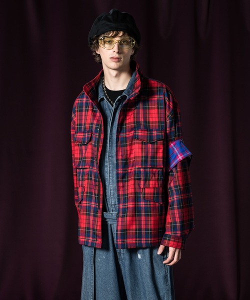 glamb(グラム)の「Holy Punks All in One / ホーリーパンクスオールインワン(つなぎ/オールインワン・メンズ・インディゴブルー・L/M)」の6枚目の写真