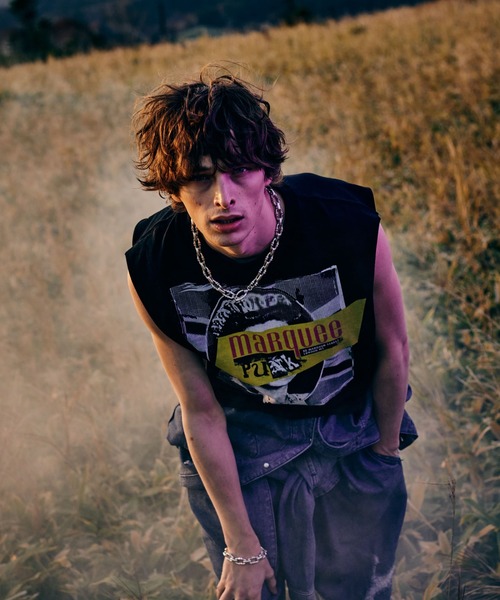 glamb(グラム)の「Holy Punks All in One / ホーリーパンクスオールインワン(つなぎ/オールインワン・メンズ・インディゴブルー・L/M)」の11枚目の写真