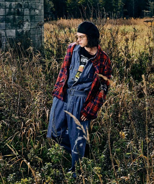 glamb(グラム)の「Holy Punks All in One / ホーリーパンクスオールインワン(つなぎ/オールインワン・メンズ・インディゴブルー・L/M)」の13枚目の写真