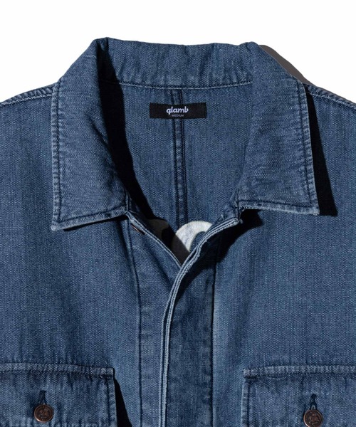 glamb(グラム)の「Holy Punks All in One / ホーリーパンクスオールインワン(つなぎ/オールインワン・メンズ・インディゴブルー・L/M)」の15枚目の写真