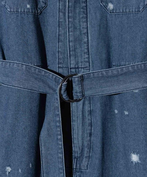 glamb(グラム)の「Holy Punks All in One / ホーリーパンクスオールインワン(つなぎ/オールインワン・メンズ・インディゴブルー・L/M)」の17枚目の写真