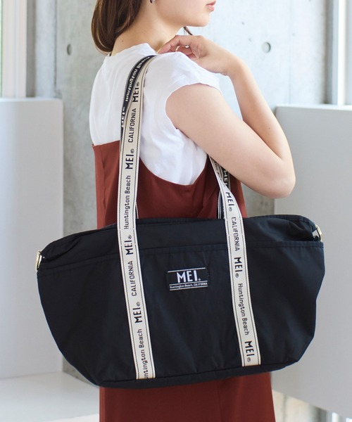 LAVEANGE（ラビアンジェ）の「【MEI /メイ】2WAYトートバッグ（トートバッグ・レディース・ブラック/ホワイト/カーキ・F）」の3枚目の写真