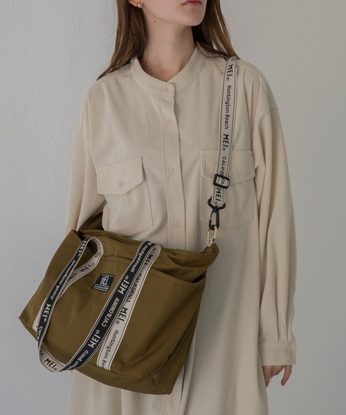 LAVEANGE（ラビアンジェ）の「【MEI /メイ】2WAYトートバッグ（トートバッグ・レディース・ブラック/ホワイト/カーキ・F）」の10枚目の写真