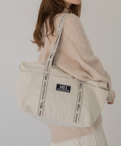 LAVEANGE（ラビアンジェ）の「【MEI /メイ】2WAYトートバッグ（トートバッグ・レディース・ブラック/ホワイト/カーキ・F）」の4枚目の写真