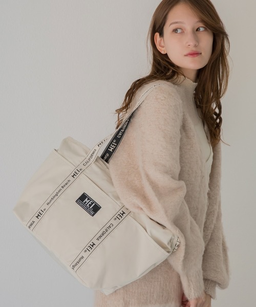 LAVEANGE（ラビアンジェ）の「【MEI /メイ】2WAYトートバッグ（トートバッグ・レディース・ブラック/ホワイト/カーキ・F）」の5枚目の写真