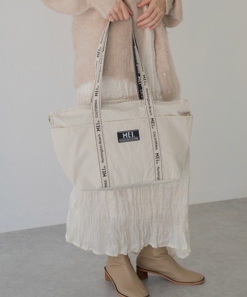 LAVEANGE（ラビアンジェ）の「【MEI /メイ】2WAYトートバッグ（トートバッグ・レディース・ブラック/ホワイト/カーキ・F）」の7枚目の写真
