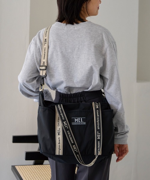 LAVEANGE（ラビアンジェ）の「【MEI /メイ】2WAYトートバッグ（トートバッグ・レディース・ブラック/ホワイト/カーキ・F）」の20枚目の写真