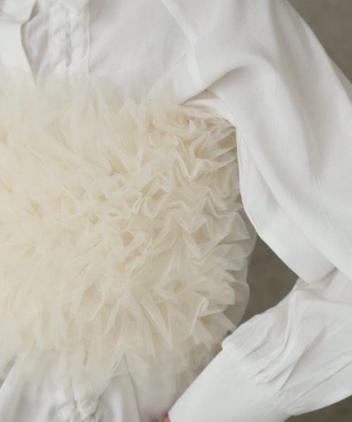 Sister Jane（シスタージェーン）の「(SISTER JANE)チャチャラッフルバンドゥ（その他トップス・レディース・ホワイト・MEDIUM）」の8枚目の写真