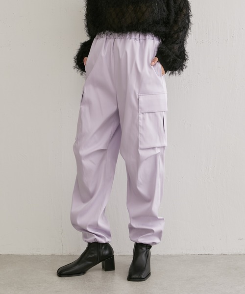 Lui's(ルイス)の「カーゴパンツ(カーゴパンツ・レディース・バイオレット/ブラック・FREE)」の10枚目の写真