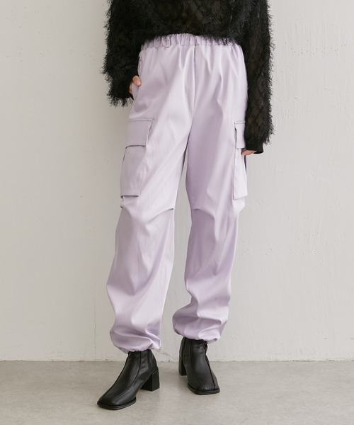 Lui's(ルイス)の「カーゴパンツ(カーゴパンツ・レディース・バイオレット/ブラック・FREE)」の12枚目の写真