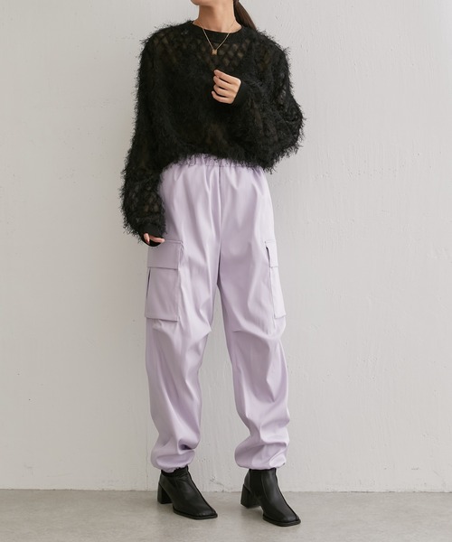 Lui's(ルイス)の「カーゴパンツ(カーゴパンツ・レディース・バイオレット/ブラック・FREE)」の14枚目の写真