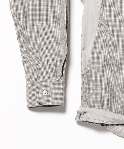 BEAMS（ビームス）の「BEAMS / チェック アノラックパーカー（ブルゾン・メンズ・ライトグレー/ブラウン・M/L/XL/S）」の12枚目の写真