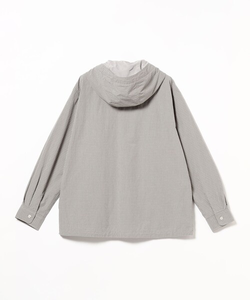 BEAMS（ビームス）の「BEAMS / チェック アノラックパーカー（ブルゾン・メンズ・ライトグレー/ブラウン・M/L/XL/S）」の13枚目の写真