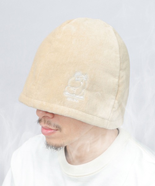 日本製 GORELAX 今治タオル パイル サウナハット A.M.S.別注