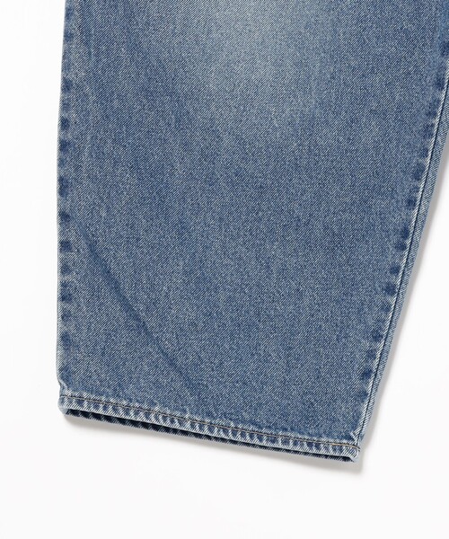 SETTO(セット)の「SETTO / KNEE JEANS ワイドデニムパンツ ユーズド(デニムパンツ・レディース・インディゴブルー・SMALL)」の5枚目の写真