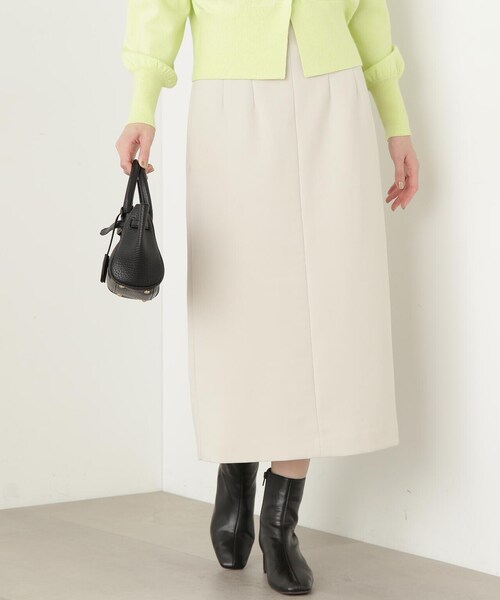 N.（N. Natural Beauty Basic）（エヌエヌナチュラルビューティーベーシック）の「【S Size Line】◆ダブルダーツタイトスカート（スカート・レディース・ホワイト/チャコール・SMALL/MEDIUM）」の16枚目の写真