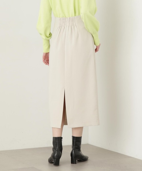 N.（N. Natural Beauty Basic）（エヌエヌナチュラルビューティーベーシック）の「【S Size Line】◆ダブルダーツタイトスカート（スカート・レディース・ホワイト/チャコール・SMALL/MEDIUM）」の19枚目の写真