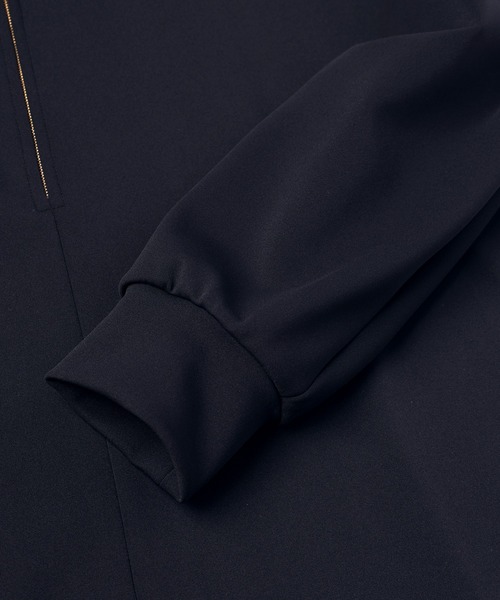 CULLNI（クルニ）の「24-SS-038 / Double Knit Asymmetrical Half Zip
