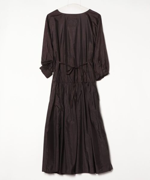 JIL SANDER(ジルサンダー)の「JIL SANDER DRESS 85(ワンピース・レディース・ワイン/オフホワイト・32/34)」の2枚目の写真