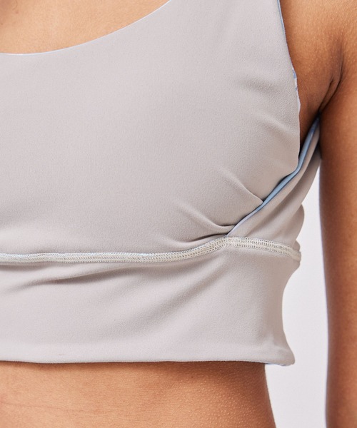 NERGY(ナージー)の「【UV】SURREALISMリバーシブルブラトップ(スポーツブラ・レディース・ブルー系その他4/ターコイズブルー・L/M/S)」の16枚目の写真