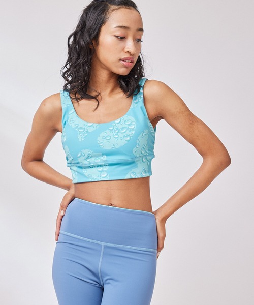 NERGY(ナージー)の「【UV】SURREALISMリバーシブルブラトップ(スポーツブラ・レディース・ブルー系その他4/ターコイズブルー・L/M/S)」の7枚目の写真