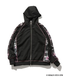 プロジェクトセカイ×ZOZOTOWN リバーシブルデジタルラインパーカー HARE（ハレ）の「プロジェクトセカイ×ZOZOZTOWN リバーシブル