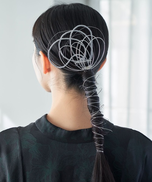 HARE（ハレ）の「3Pセットヘアアクセ(HARE)（その他ヘアアクセサリー・レディース・シルバー・FREE）」の4枚目の写真