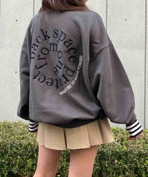 ANAP（アナップ）の「バック刺繍裏毛スウェットトレーナー（スウェット）」