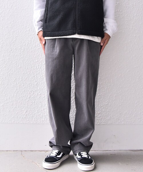 SHIPS any（シップス エニィ）の「SHIPS any: ベターコットン 1タック ストレッチ イージー バギー デニム パンツ◇（デニムパンツ・メンズ・ネイビー/ダークグレー/ブルー/グレー・MEDIUM/LARGE）」の7枚目の写真