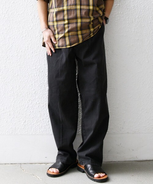 SHIPS any（シップス エニィ）の「SHIPS any: ベターコットン 1タック ストレッチ イージー バギー デニム パンツ◇（デニムパンツ・メンズ・ネイビー/ダークグレー/ブルー/グレー・MEDIUM/LARGE）」の12枚目の写真