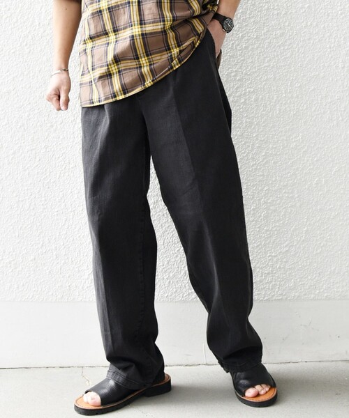 SHIPS any（シップス エニィ）の「SHIPS any: ベターコットン 1タック ストレッチ イージー バギー デニム パンツ◇（デニムパンツ・メンズ・ネイビー/ダークグレー/ブルー/グレー・MEDIUM/LARGE）」の13枚目の写真