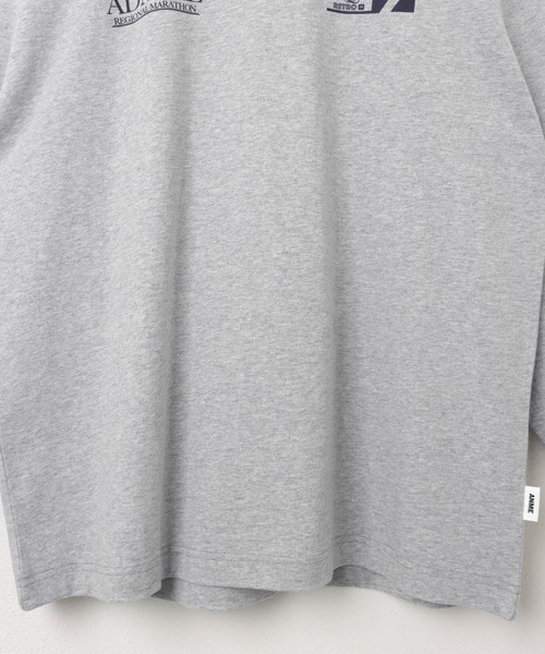 ANME(アンメ)の「企業ロゴプリント長袖Tシャツ(Tシャツ/カットソー・レディース・オートミール/チャコールグレー/グレー/オフホワイト/ネイビー・M/L)」の22枚目の写真