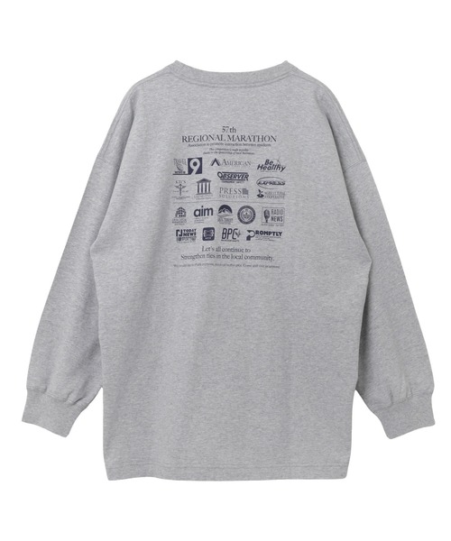 MEDM×DAY コラボレーション 長袖 Tシャツ ロゴ コットン t-wordmark-logo-14324674-s-new