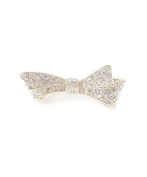 CELFORD（セルフォード）の「ビジューリボンブローチ（ブローチ/コサージュ・レディース・ゴールド/シルバー・FREE）」の3枚目の写真