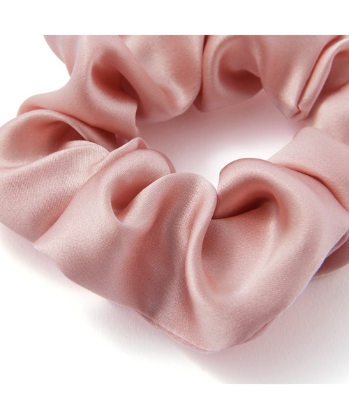 Francfranc（フランフラン）の「シルク ヘアゴム 3個セット ピンク（その他ボディ・ヘアケア・レディース・ピンク・FREE）」の3枚目の写真