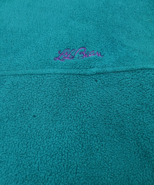 L.L.Bean(エルエルビーン)の「【ヴィンテージ古着】90's L.L.Bean / エルエルビーン ロゴ刺繍 フルジップ フリースジャケット USA製(ブルゾン・メンズ・グリーン・LARGE)」の18枚目の写真