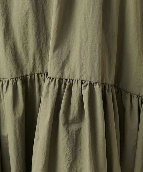 FREAK'S STORE（フリークスストア）の「パフバルーンスカート/フレアスカート（スカート・レディース・オフホワイト/ブラック/オリーブ/レッド・ﾌﾘ-）」の16枚目の写真