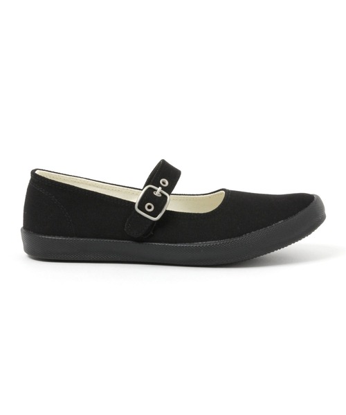 studio CLIP(スタディオクリップ)の「キャンバスワンストラップスニーカー(パンプス・レディース・ライトグレー/ブラック・MEDIUM/LARGE)」の11枚目の写真