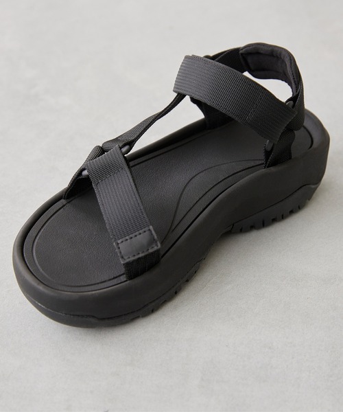 welleg（ウェレッグ）の「厚底 ベルクロ スポーツサンダル（サンダル・レディース・ブラック/ピンクベージュ/アイボリー・3L/LL/L/M/S）」の18枚目の写真