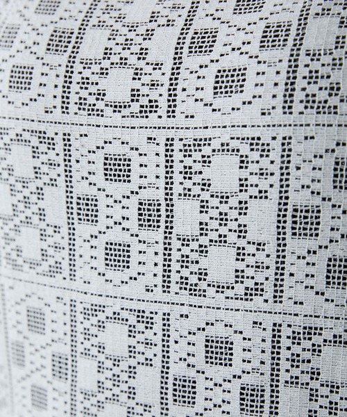 forksy.(フォルクシー)の「【forksy.】レースパッチワークウエストカットキャミワンピース(ワンピース・レディース・ブラック/オフホワイト・FREE)」の21枚目の写真